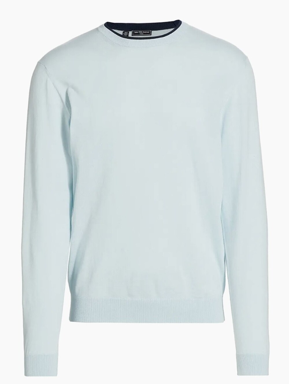 Saks Fifth Avenue Men's Slim Fit Cotton Blend Crewneck Sweater Size Large